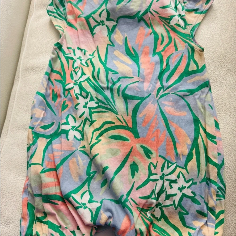 Adidas Baby Romper with Tropical Print 18 months GUC